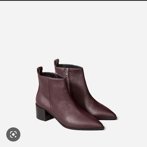 Everlane Boss Boot in Burgundy